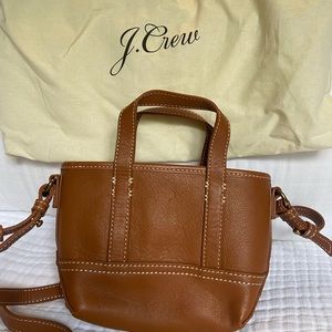 J Crew Mini Leather Crossbody bag